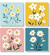 BOWETILE 4 Pack Animals Framed Paint by Numbers for Children, Painting by Numbers Kit for Kids Ag...