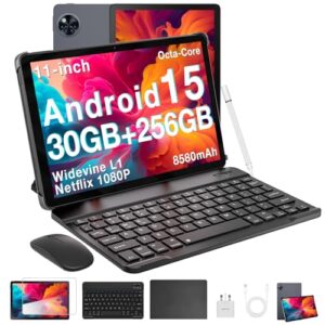 DOOGEE U11 Pro Android 15 Tablet 11 Inch - 2025 Newest Android Tablets 30GB+256GB/2TB