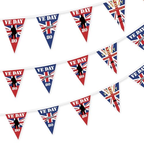 VE Day 80th Anniversary Flag