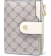 GOLF SUPAGS Wallets for Women PVC Leather Small Bifold Zipper Pocket Coin Purse Large Capacity Mu...