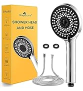 Magichome Ionic Shower Head Handheld High Pressure Water Saving 3 Modes Adjustable Filter Showerh...