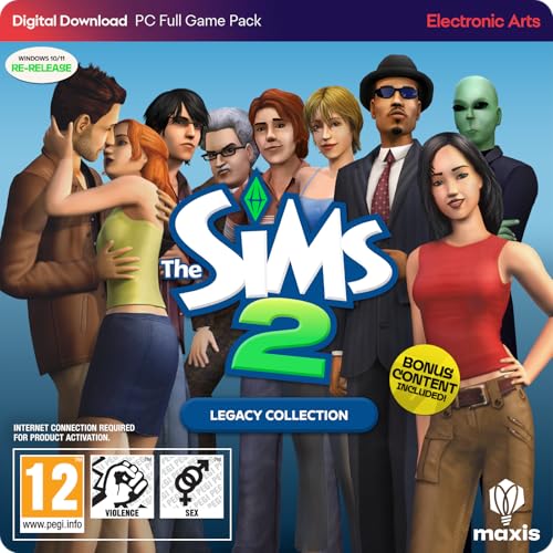 The Sims 2 Legacy Collection PCWin | Downloading Code EA App - Origin | VideoGame | English