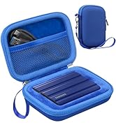 Lacdo Hard Carrying Case for Samsung T7 Shield / T7 / T7 Touch Portable Solid State Drives 500GB ...