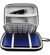 Lacdo External Hard Drive Carry Case for Western Digital WD My Passport Mac Ultra/WD P10/WD Eleme...