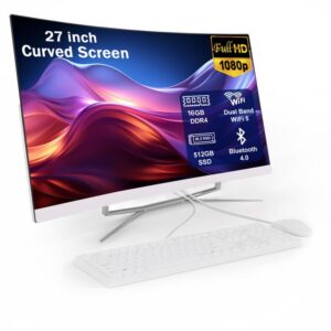 All-in-One PC with 27-Inch Curved Display