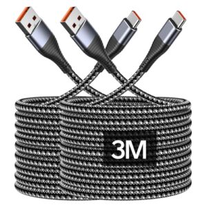 USB C Charger Cable 3M [2 Pack]