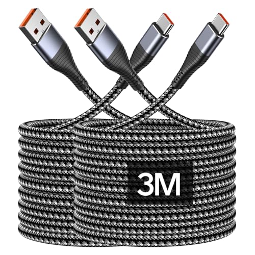 USB C Charger Cable 3M [2 Pack]