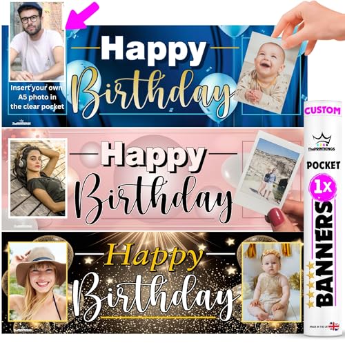 Personalised Birthday Banners