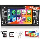 2+64G Android 13 Carplay Car Stereo for Audi A3 S3 RS3 Sportback with GPS/WiFi