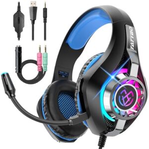 Tatybo Gaming Headset for Ps5 Ps4 PC Xbox S/X Series Switch PC