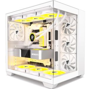 FOIFKIN F300 PC Case - Preinstalled 4 without RGB Fans