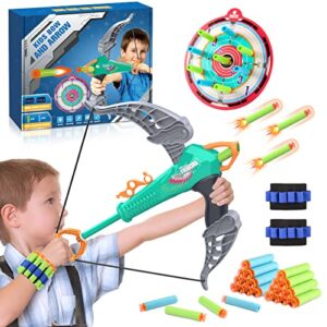 Wootoyz Bow and Arrow Set Kids —— Outdoor Toys for 3-12 Year Old Kids