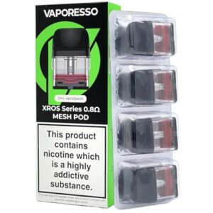 Vaporesso Xros Pods (0.8) - 4 Pack Available in 0.4