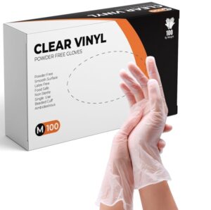 K-MART Clear Vinyl Gloves