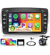 4G+64G Android 13 Car Stereo for Mercedes Benz W168 W203 W209 C209 Viano Vito W639 Vaneo W170