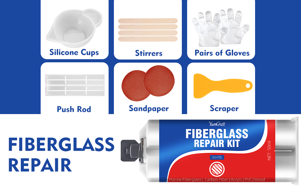 Marine Fiberglass Repair Kit