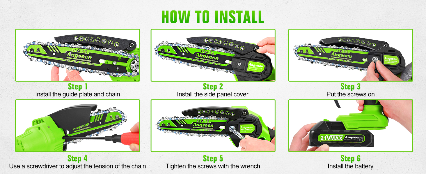 mini chainsaw battery