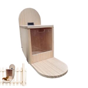 Wooden Squirrel Feeder - Squirrel Food Feeder Wood