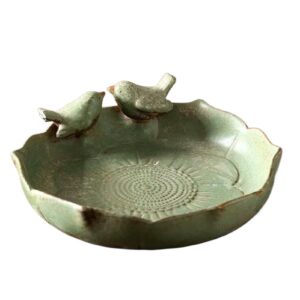 Ceramic Bird Bath Bowl