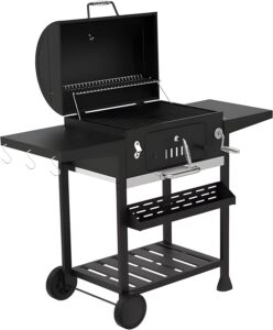 Campfire Outdoor XL Smoker Barbecue Charcoal Portable BBQ Grill