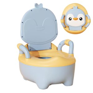 Kids Potty Chair - Non-Slip Penguin Kids Potty | Portable Child Commode
