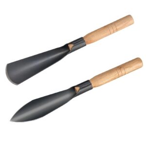 WY8 Garden Trowel 2 Pcs - Heavy-Duty Small Hand Shovels