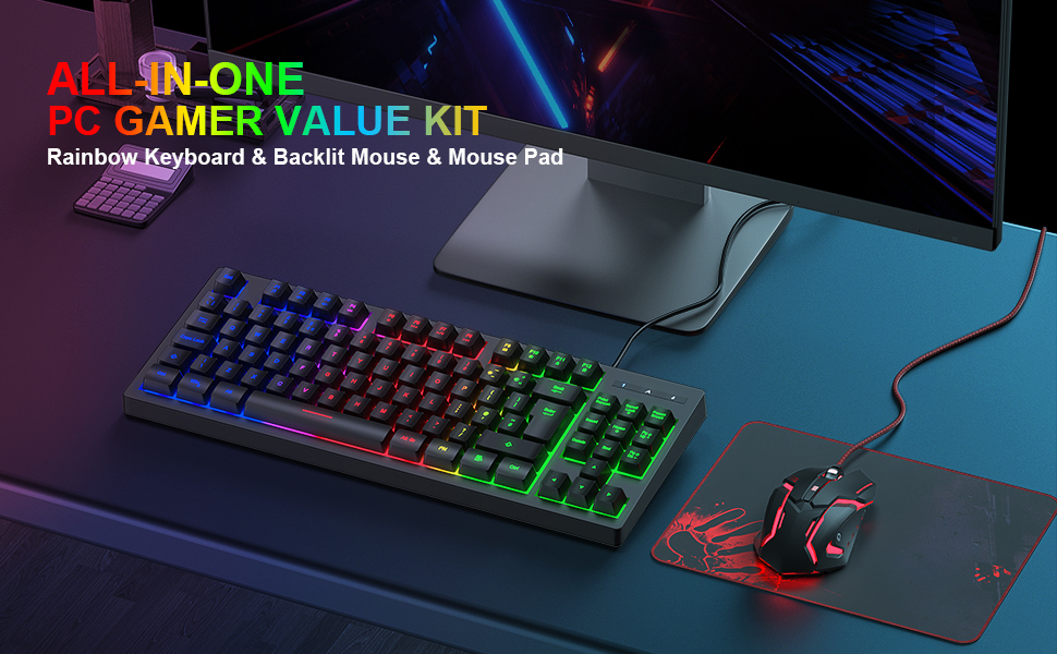 keyboard and mouse