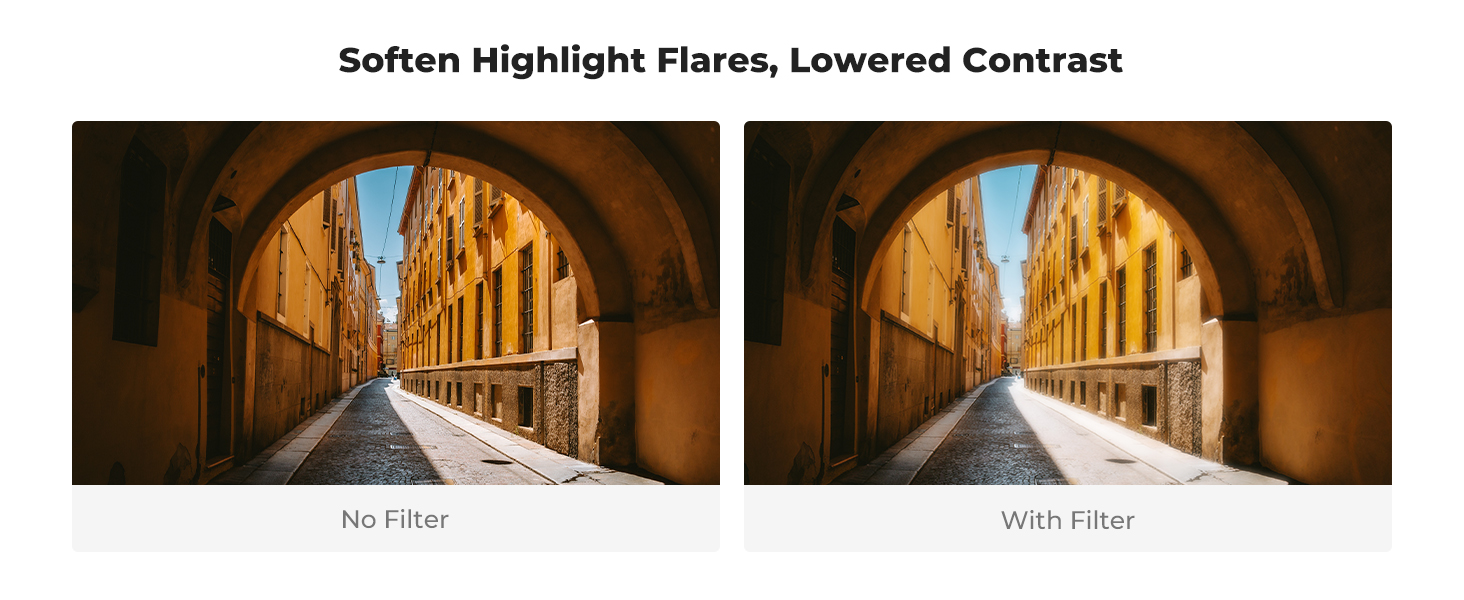 black diffusion filter