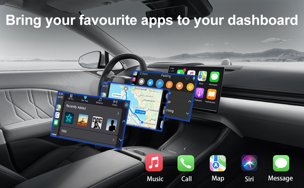 Wireless CarPlay plug and play