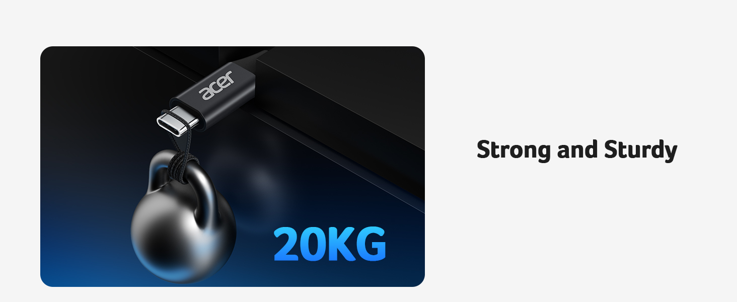 acer 240W USBC Cable