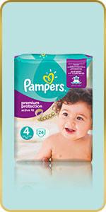 Pampers Active Fit nappies
