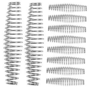 Veemoon 10pcs Fruit Thinning Shears Spring Coil Pruning Shears Garden Shears Pruning Loppers Pruners Garden Shear Springs Tree Pruner Spring Replacement Tiny Springs Silver Stainless Steel