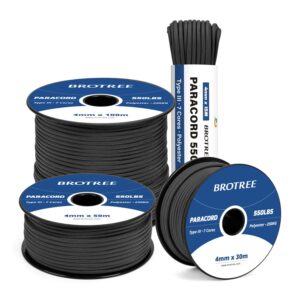 550 Paracord 4mm 30m Rope Type III 7 Strands 100% Polyester Parachute Cord for Crafting