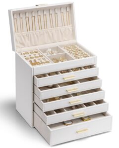 Vlando 6 Layer Large Jewellery Box