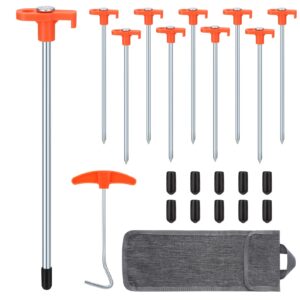 Meng Jiaran Tent Pegs Metal Heavy Duty