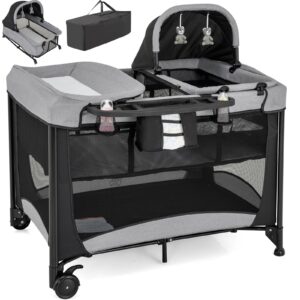 Maxmass 5 in 1 Baby Travel Cot