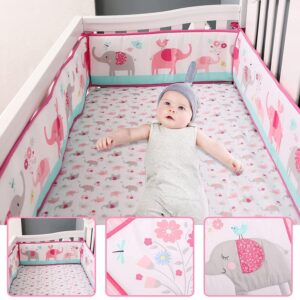 ARVIONA 4Pcs of Breathable Mesh Liner Anti-Collision Pads- Soft Cushioned Edge Protectors for Mattress Top. (KY2)