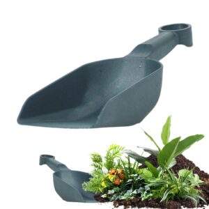 SVCEQZE Scoops for Dry Goods - Comfortable Grip Food Shovel Thickened Scoops | Large Lightweight Soil Scoop Garden Tool for Transplanting