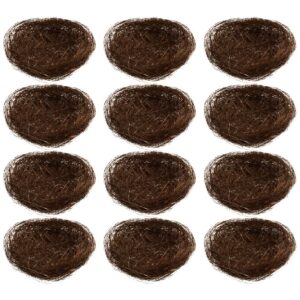 Toddmomy 12pccs Artificial Bird Nest