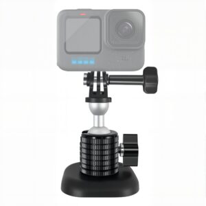 Magnetic Camera Mount Fit for GoPro – Strong Magnetic Base with 360° Rotation