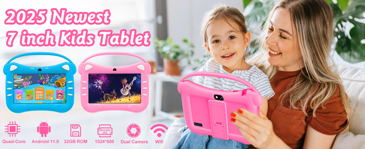 kids tablets 3-7 year old