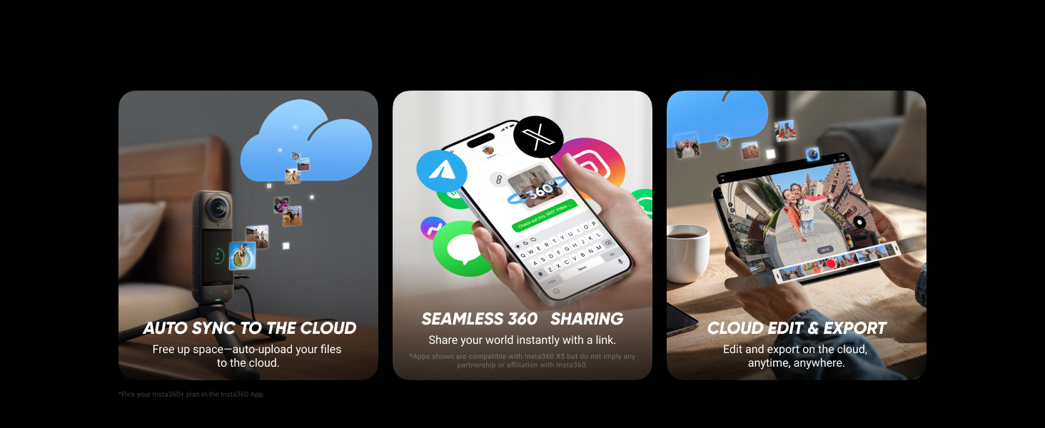 INSTA360+ CLOUD SERVICE