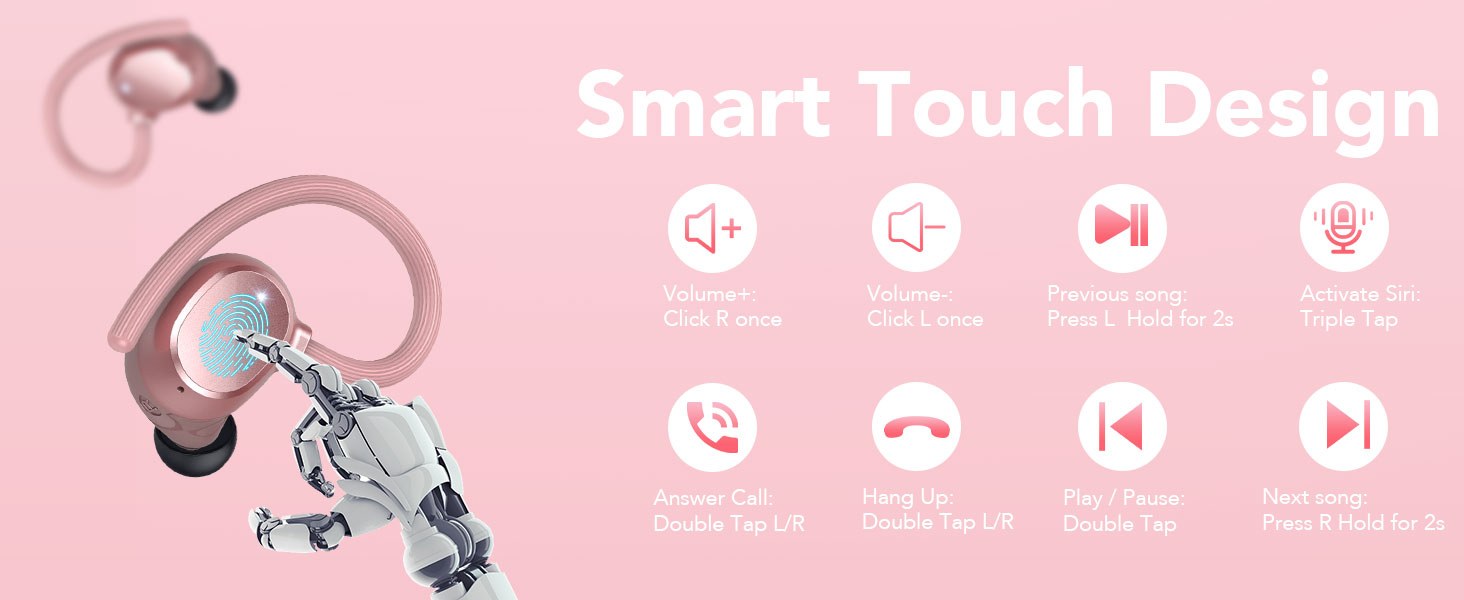 bluetooth headphones earphones wireless ear buds earphones wireless bluetooth running headphones