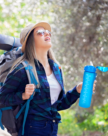 stainless steel drinking bottle
