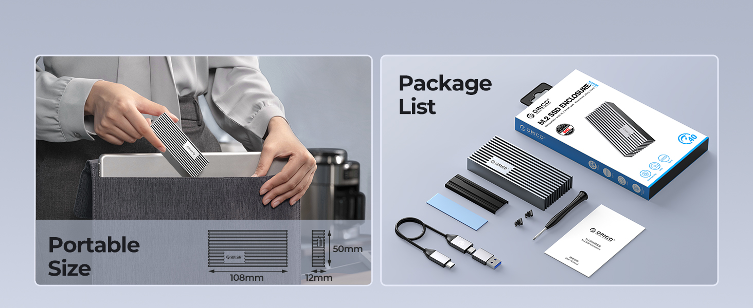 40gbps m.2 nvme ssd enclosure