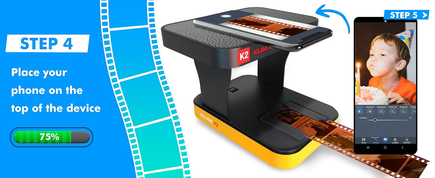 K2 Film Scanner White