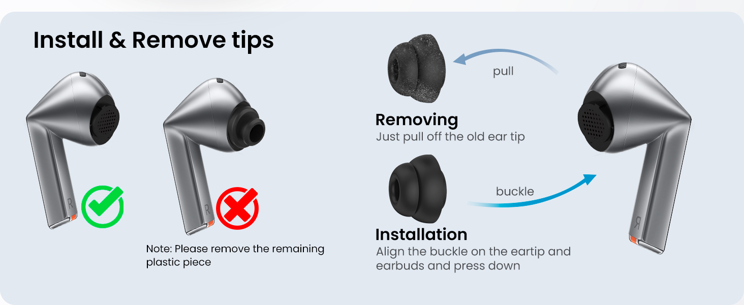 Galaxy Buds3 Pro Ear Tips
