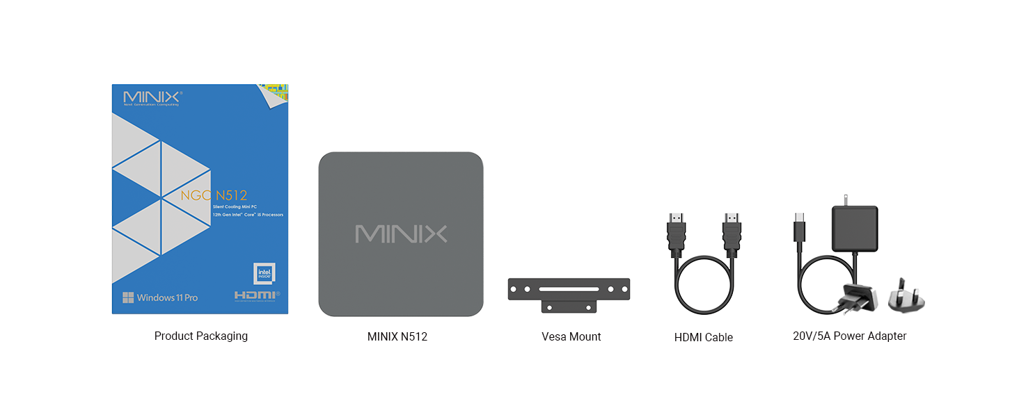 MINIX NGC 512 Mini PC Windows 11 Pro
