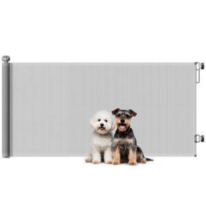 PawHut Retractable Stair Gate for Small Pets