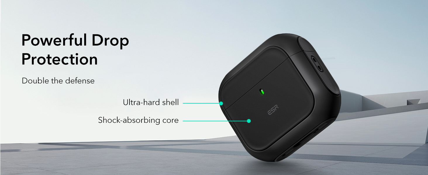 black airpods 4th case